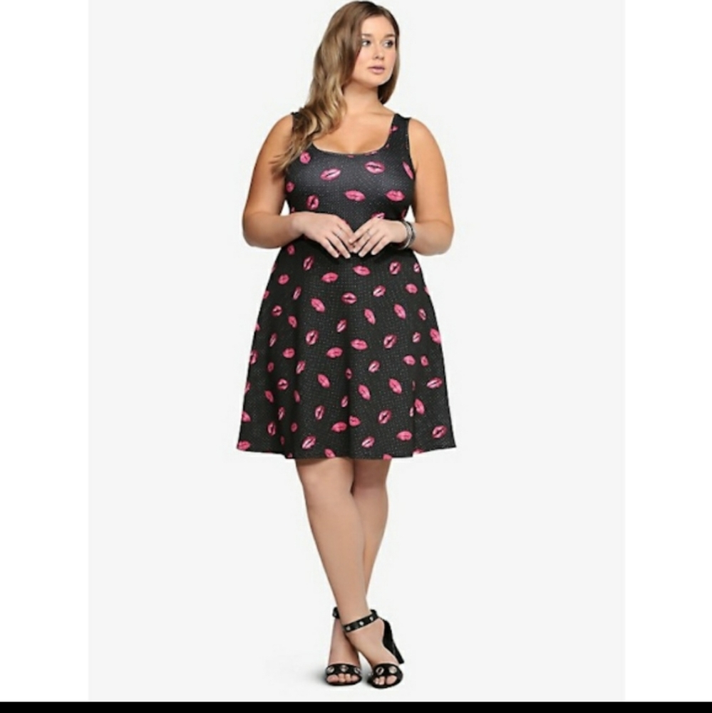 Sexy Torrid Kisses Dress Valentine's